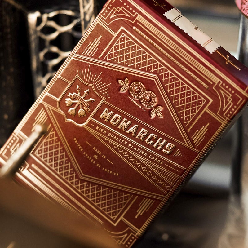 Theory11 Monarch Playing Cards (Red) by theory11 - Image 2